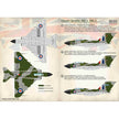 Print Scale 72-370 Decal 1:72 Gloster Javelin Mk-1 Mk-2 Part 1 In the complete set 2 sheets