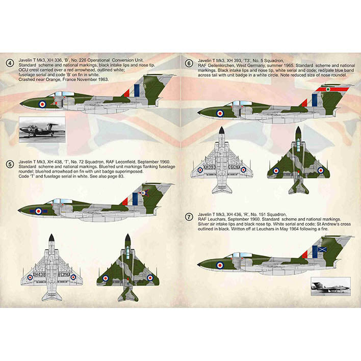 Print Scale 72-371 Decal 1:72 Gloster Javelin Mk-3 Part 2 In the complete set 2 sheets