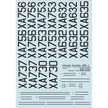 Print Scale 72-374 Decal Gloster Javelin Mk-4 Part 3 Scale 1:72 for Aircraft Plastic model kit