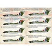 Print Scale 72-375 Decal 1:72 Gloster Javelin Mk-5 Mk-6 Mk-7 Part 4 In the complete set 1.5 sheets
