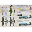 Print Scale 72-381 Decal Curtiss P-36 Hawk. Hawk 75 Part-2 Scale 1:72 for Aircraft Plastic model kit