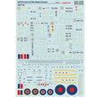 Print Scale 72-382 Decal Spitfire Aces of Northwest Europe 1944-45 Part 1 Scale 1:72 for Aircraft Plastic model kit