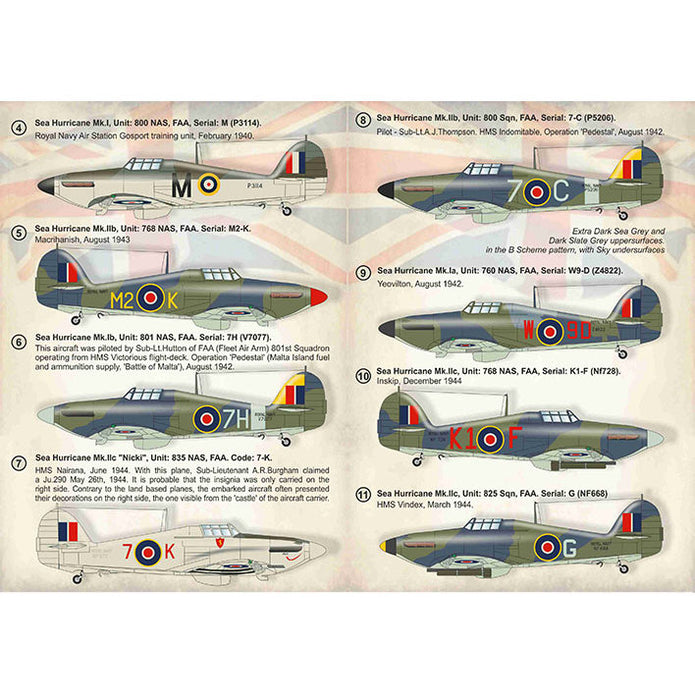 Print Scale 72-383 Decal Hawker Sea Hurrikane Scale 1:72 for Helicopter Plastic model kit