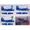 Print Scale 72-389 Decal Grumman S-2 Tracker Part-2 Scale 1:72 for Aircraft Plastic model kit