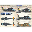 Print Scale 72-400 Decal Kaman Sea Sprite, Part 1 Scale 1:72 for Helicopter Plastic model kit