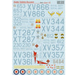 Print Scale 72-401 Decal 1:72 Hawker Siddeley Buccaneer Part 1 The complete set 1.5 leaf