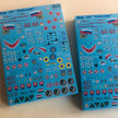 Print Scale 72-407 Decal MiG 29 Fulcrum Scale 1:72 for Aircraft Plastic model kit