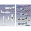 Print Scale 72-411 Decal SBD Dauntless & A-24 Banshee in combat Part-1 Scale 1:72 for Aircraft Plastic model kit