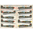 Print Scale 72-415 Decal Hawker Tyhoon Mk.Ib The complete set 2 leaf Scale 1:72 for Aircraft Plastic model kit