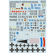 Print Scale 72-421 Decal Lockheed F-104 Starfigter Scale 1:72 for Aircraft Plastic model kit