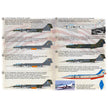 Print Scale 72-421 Decal Lockheed F-104 Starfigter Scale 1:72 for Aircraft Plastic model kit