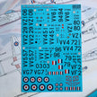 Print Scale 72-422 Decal De Havilland FB Vampire Scale 1:72 for Aircraft Plastic model kit
