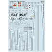 Print Scale 72-423 Decal Lockheed C-130 Hercules. Part 1 Scale 1:72 for Aircraft Plastic model kit