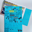 Print Scale 72-429 Decal FW-190 D-9 Part 1  Scale 1:72 for Aircraft Plastic model kit