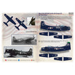 Print Scale 72-432 Decal 1:72 Blue CAG SPADS. Carrier Air Group CO AD Skyraiders