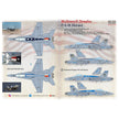 Print Scale 72-434 Decal McDonnell Douglas F/A-18 Hornet Scale 1:72 for Aircraft Plastic model kit