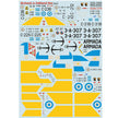 Print Scale 72-440 Decal 1:72 Skyhawk in Falkland War Part 2 The complete set 1.5 leaf