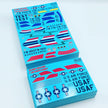 Print Scale 72-442 Decal 1:72 Record-Breaking F-100 Super Sabre The complete set 1.5 leaf