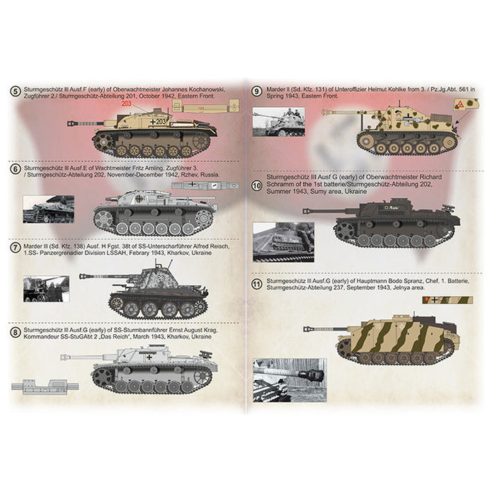Print Scale 72-451 Decal Sturmartillerie and Panzerjager Aces Scale 1:72 for Tank Plastic model kit