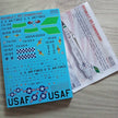 Print Scale 72-462 Decal Republic F-105 Thunderchief Part 3 Scale 1:72 for Aircraft Plastic model kit