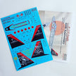 Print Scale 72-470 Decal F-15J 60-th Anniversary Part 2 Scale 1:72 for Aircraft Plastic model kit