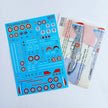 Print Scale 72-481 Decal Dewoitine D.520 Part 2 Scale 1:72 for Aircraft Plastic model kit