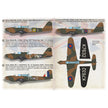 Print Scale 72-489 Decal Fairey Battle Part 2 Scale 1:72 for Aircraft Plastic model kit