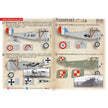 Print Scale 72-510 Decal Nieuport 17-24 Scale 1:72 for Aircraft Plastic model kit
