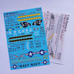 Print Scale 72-519 Decal F-4B Phantom II US Navy VF-84 (Jolly Rogers) Scale 1:72 for Aircraft Plastic model kit