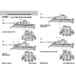 Foxbot 100-004 Tiger Decal German Heavy Tank Pz.Kpfw VI Tiger (early production) Scale 1:100|1:72