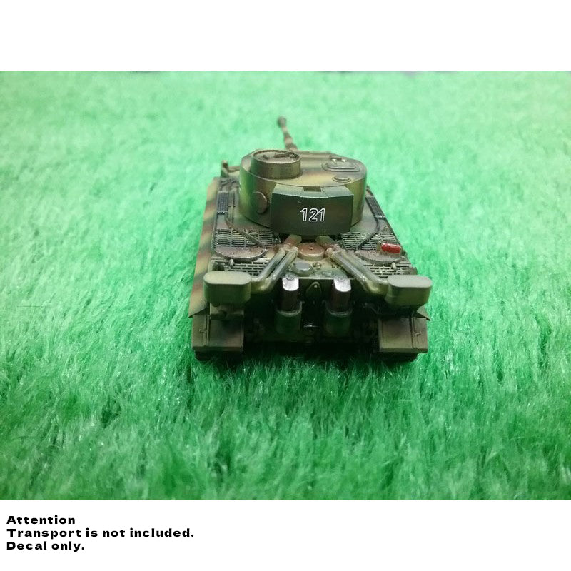 Foxbot 100-004 Tiger Decal German Heavy Tank Pz.Kpfw VI Tiger (early production) Scale 1:100|1:72