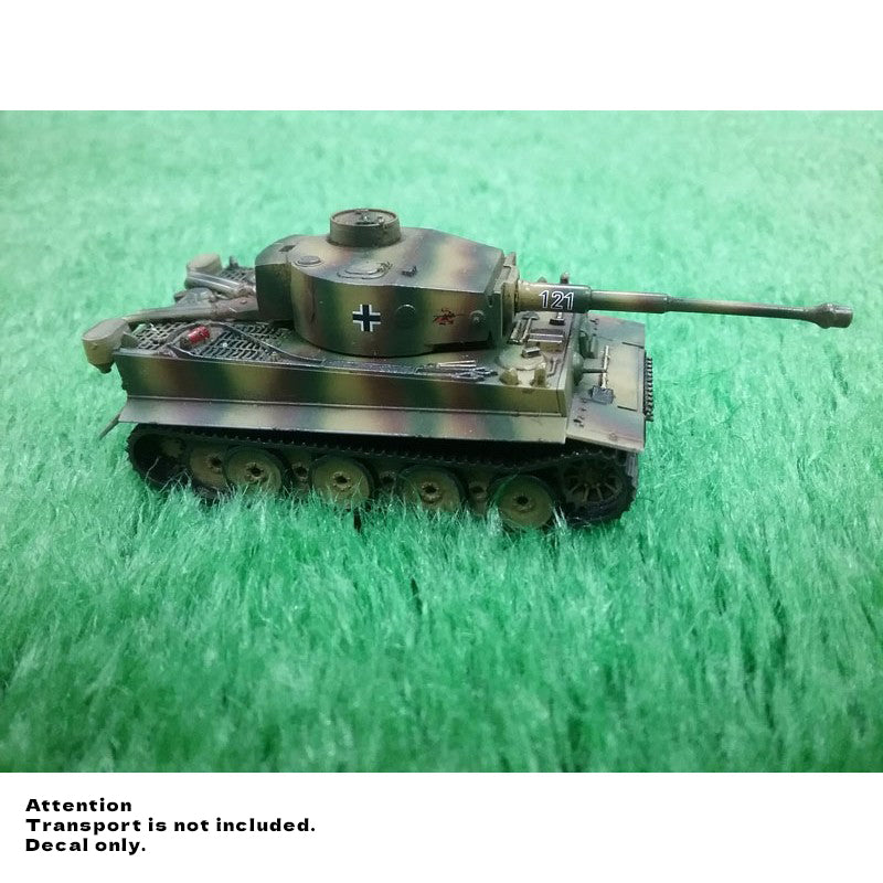 Foxbot 100-004 Tiger Decal German Heavy Tank Pz.Kpfw VI Tiger (early production) Scale 1:100|1:72
