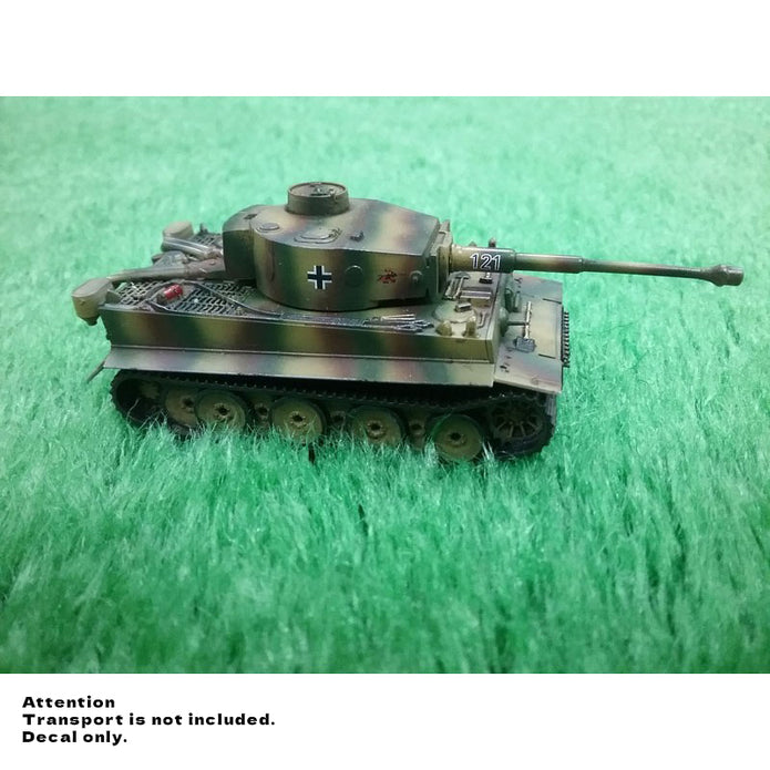 Foxbot 100-004 Tiger Decal German Heavy Tank Pz.Kpfw VI Tiger (early production) Scale 1:100|1:72