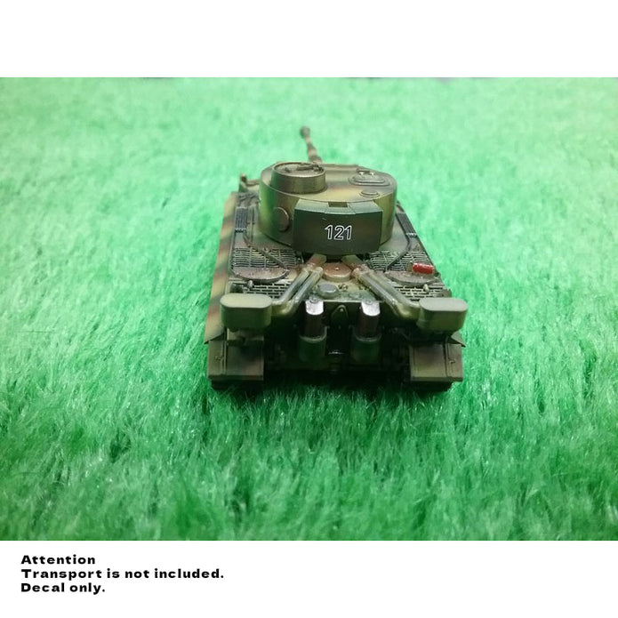 Foxbot 100-004 Tiger Decal German Heavy Tank Pz.Kpfw VI Tiger (early production) Scale 1:100|1:72