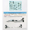 Foxbot 144-003 Decal MiG-29 9-13 Ukrainian Air Forces, digital camouflage Scale 1:144 for Aircraft Plastic Model Kit