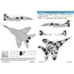 Foxbot 144-003 Decal MiG-29 9-13 Ukrainian Air Forces, digital camouflage Scale 1:144 for Aircraft Plastic Model Kit
