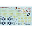 Foxbot 144-004 Decal Douglas C-47 Skytrain/Dakota Pin-Up Nose Scale 1:144 for Aircraft Plastic Model Kit