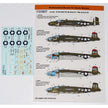 Foxbot 144-006 Decal North American B-25 Mitchell (Late) Pin-Up Nose Scale 1:144 for Aircraft Plastic Model Kit