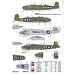 Foxbot 144-006 Decal North American B-25 Mitchell (Late) Pin-Up Nose Scale 1:144 for Aircraft Plastic Model Kit