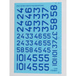 Foxbot 32-004 Decal Numbers for Su-27S Ukrainian Air Forces, digital camouflage Scale 1:32 for Aircraft Plastic Model Kit