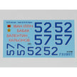 Foxbot 32-006 Decal Sukhoi Su-27 with Name, Ukranian Air Forces, digital camouflage Scale 1:32