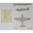 Foxbot 32-011 Decals Stencils for Curtiss P-40E/M/K Scale 1:32 for Aircraft Plastic Model Kit