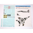 Foxbot 32-014A Decal: Mikoyan MiG-29UB, Ukrainian Air Forces, digital camouflage (decals with masks) Scale 1:32