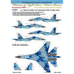 Foxbot 32-017 Decal Numbers for Su-27UBM-1 Ukrainian Air Forces, digital camouflage (Part II) Scale 1:32