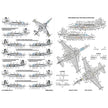 Foxbot 32-025T Decal Su-25M1 Ukrainian Air Forces, digital camouflage and Stencils Scale 1:32