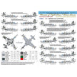 Foxbot 32-025 Decal Su-25M1 Ukrainian Air Forces, digital camouflage Scale 1:32 for Aircraft Plastic Model Kit