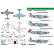 Foxbot 32-028 Decal Silver Stars: Yak-9T, Part II Scale 1:32 for Aircraft Plastic Model Kit