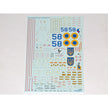 Foxbot 32-033 Decal Su-27P Ukrainian Air Forces, digital camouflage (Part 2) Scale 1:32 for Aircraft Plastic Model Kit