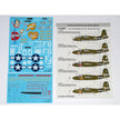 Foxbot 48-020 Decals Douglas A-20 Boston Pin-Up Nose Art and Stencils (Part II) Scale 1:48 for Aircraft Plastic Model Kit