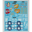 Foxbot 48-020 Decals Douglas A-20 Boston Pin-Up Nose Art and Stencils (Part II) Scale 1:48 for Aircraft Plastic Model Kit